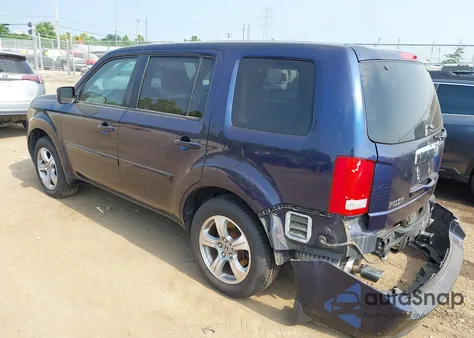 2013 Honda Pilot Ex из США, поврежденный, VIN 5FNYF3H42DB006691